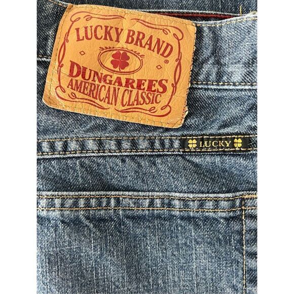 Lucky Brand Dungarees‎ American 🇺🇸 Made Size 30 Straight Leg - Picture 7 of 12